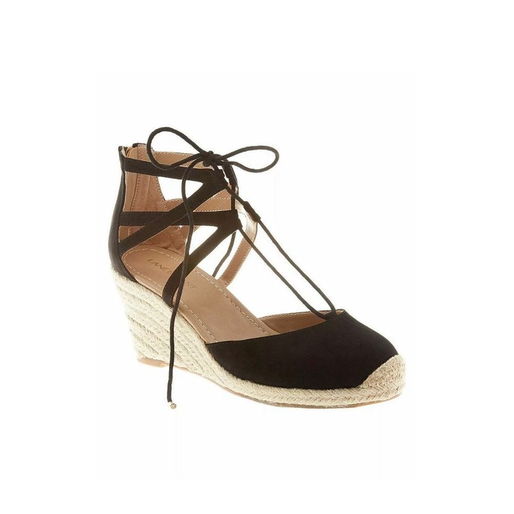 NWT Lane Bryant Wedge Espadrille Shoe Size 9W - Picture 8 of 8